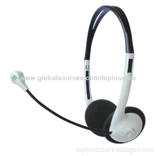 Foldable Headphone with 40mm Driver Unit 1.5m Cable Length, 3.5mm Stereo